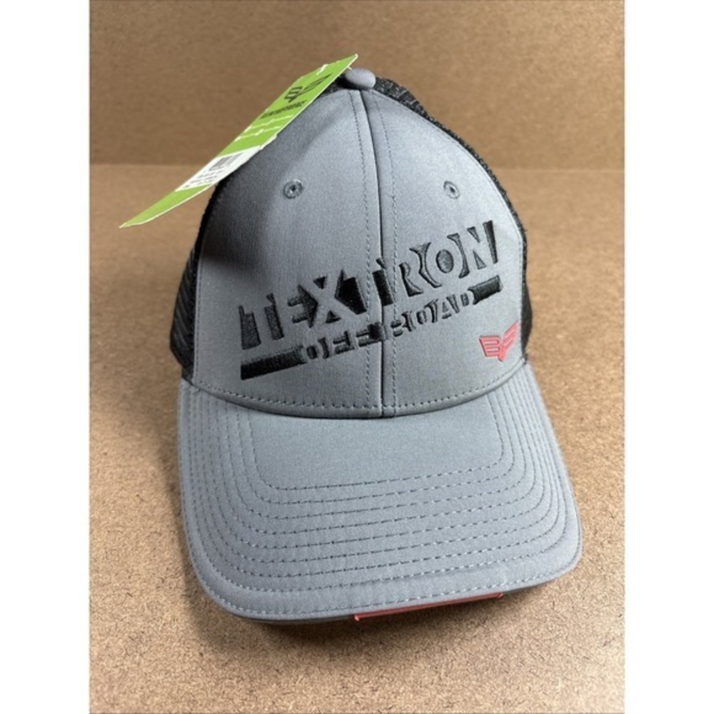 Grey Textron Cap Knockout Gunmetal Trucker Hat Snap Back BRAND NEW